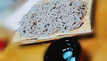 Japanese new year noodles