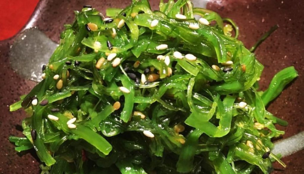 Japanese seaweed salad