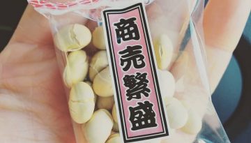 Japanese lucky beans