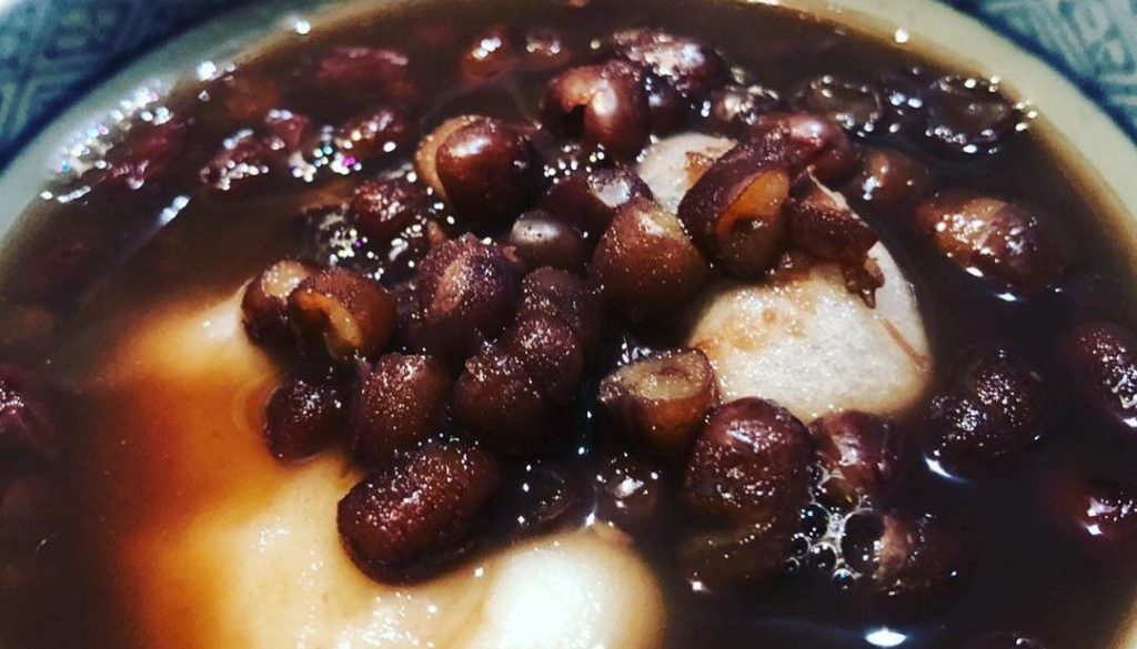 Japanese red-bean soup