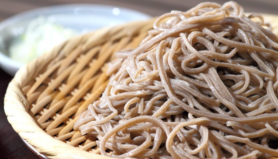 Japanese buckwheat noodles