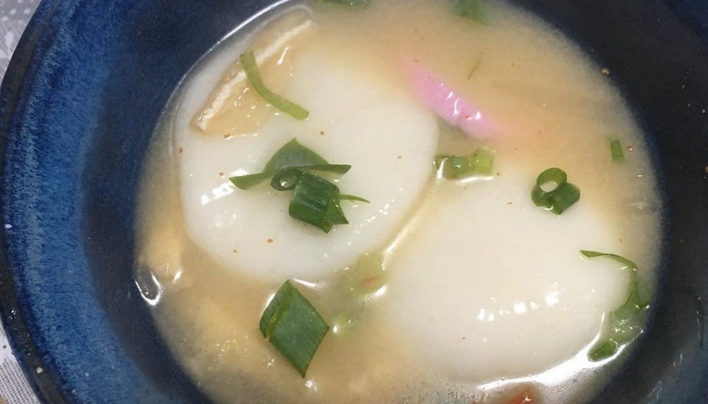 Japanese new year soup